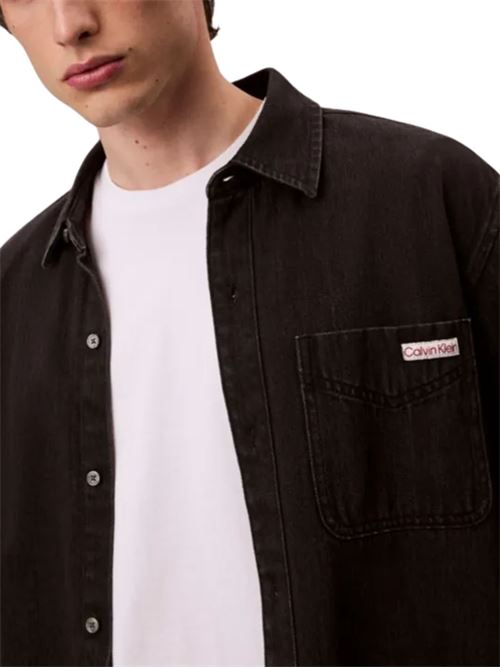 Camicia over in denim Calvin Klein Jeans | LV04RD765G57L